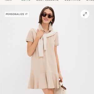 Tuckernuck Tan Polo Dress